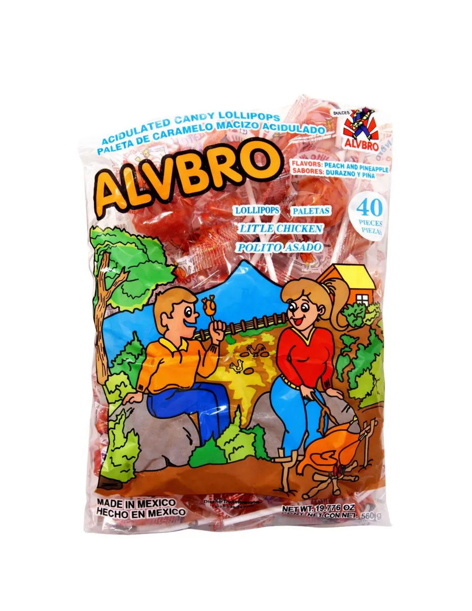ALVBRO - Paletas 40pc
