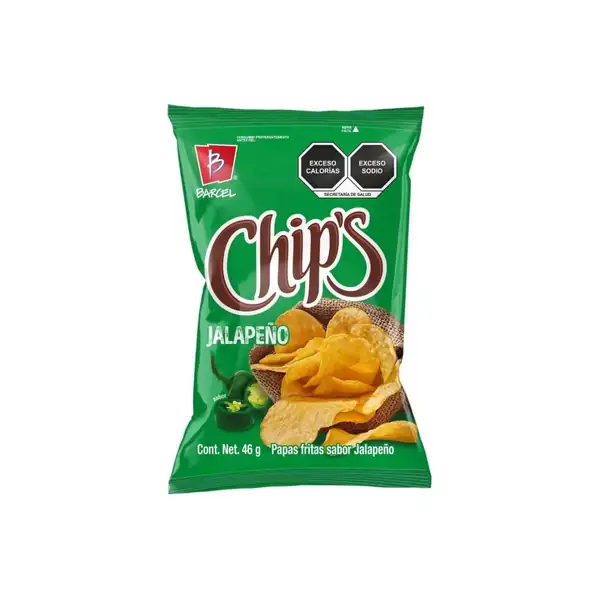 BARCEL - Chips Jalapeno 17ct