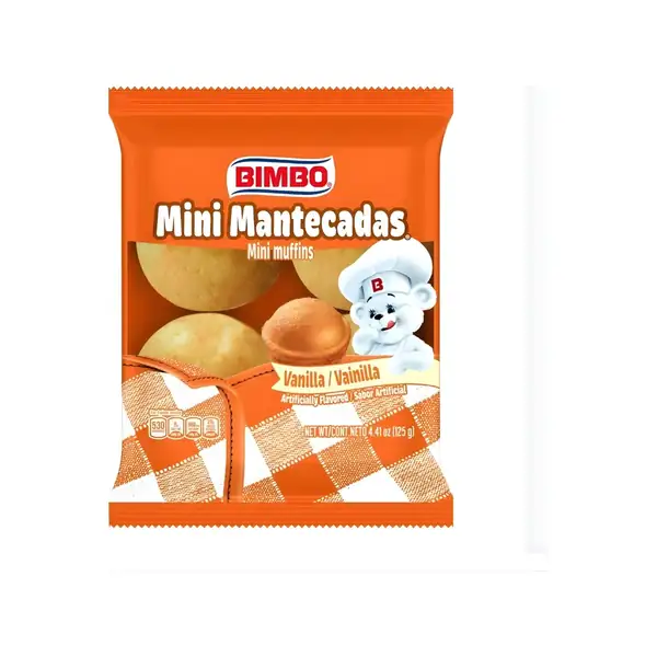 BIMBO - Mini Mantecadas Vanilla 4.32oz