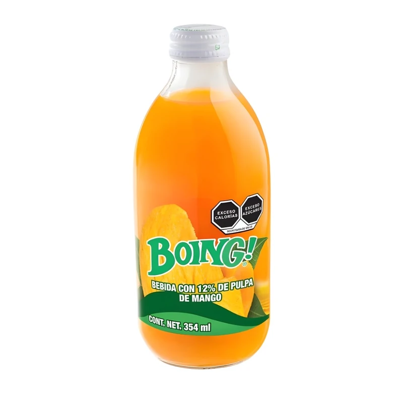 BOING! - Mango 354ml x 24pk Glass (MX)