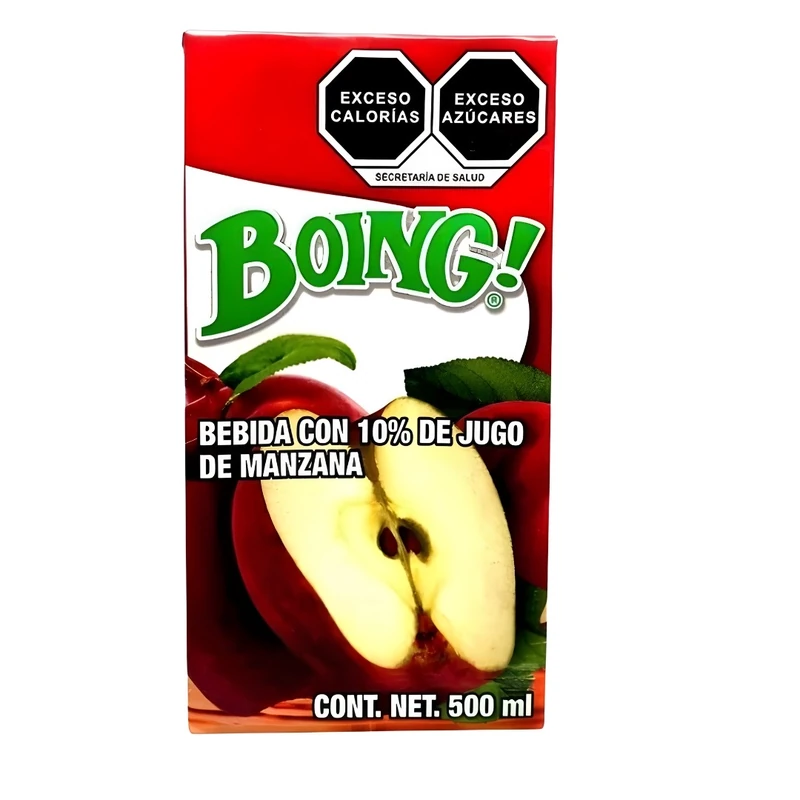 BOING! - Manzana 500ml x 24pk Box (MX)