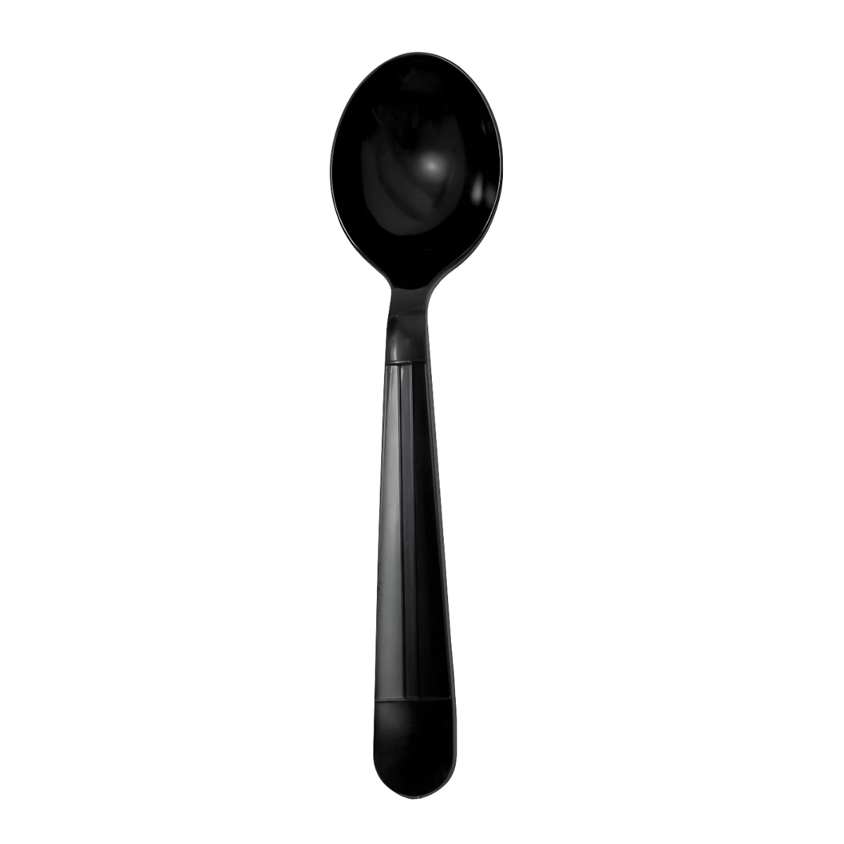 Heavy Duty PS Black Soup Spoon