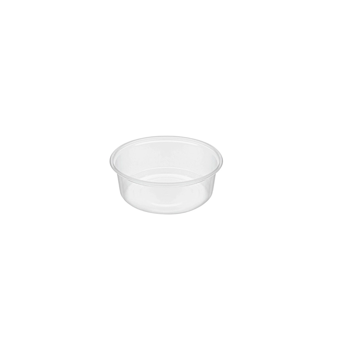 8oz PET Clear Hinged Deli Container