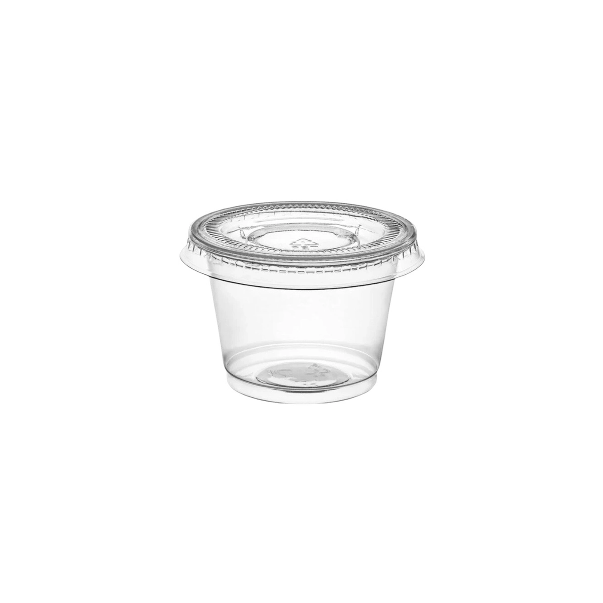 1oz Portion Cup Shallow Clear PP