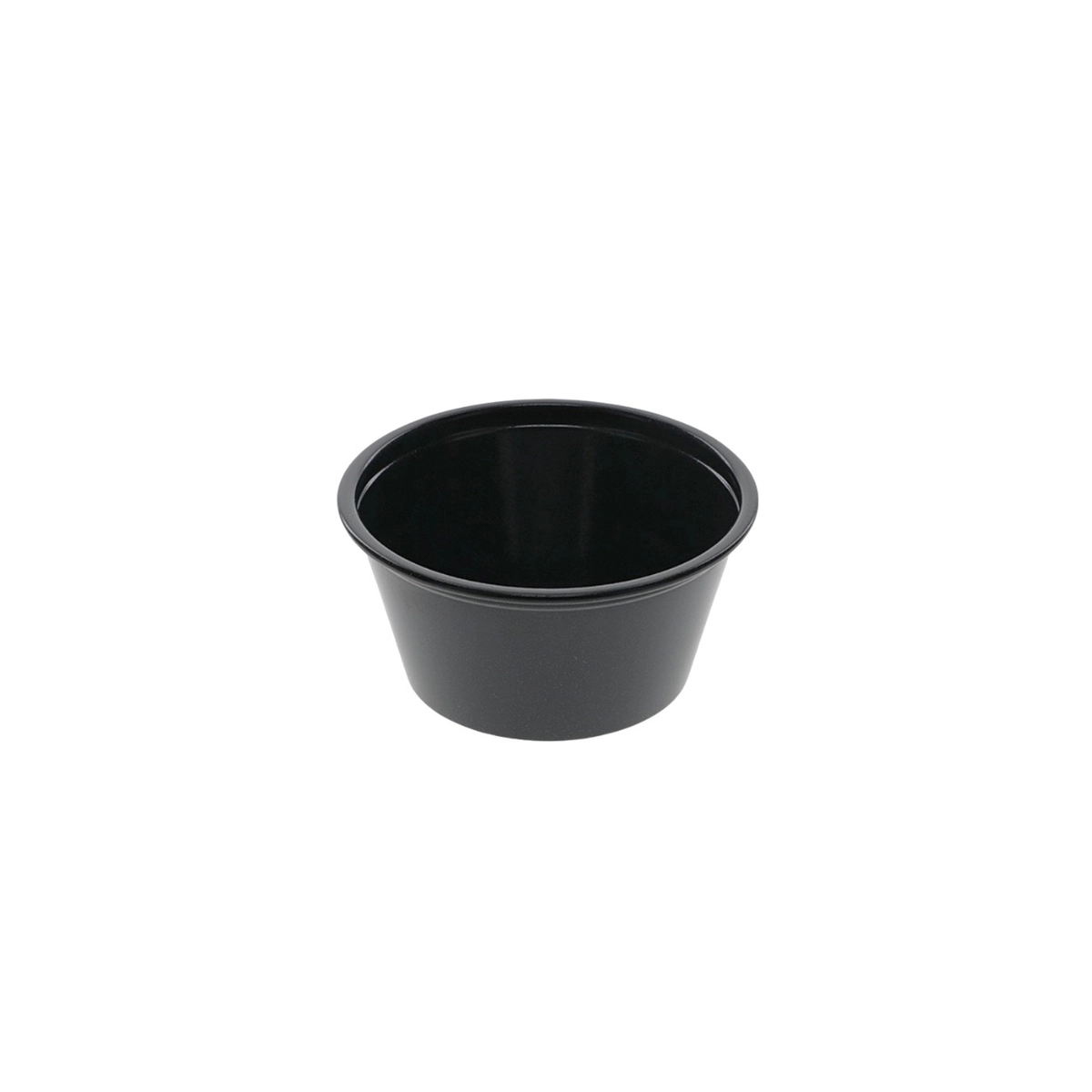 2oz Portion Cup Black PP