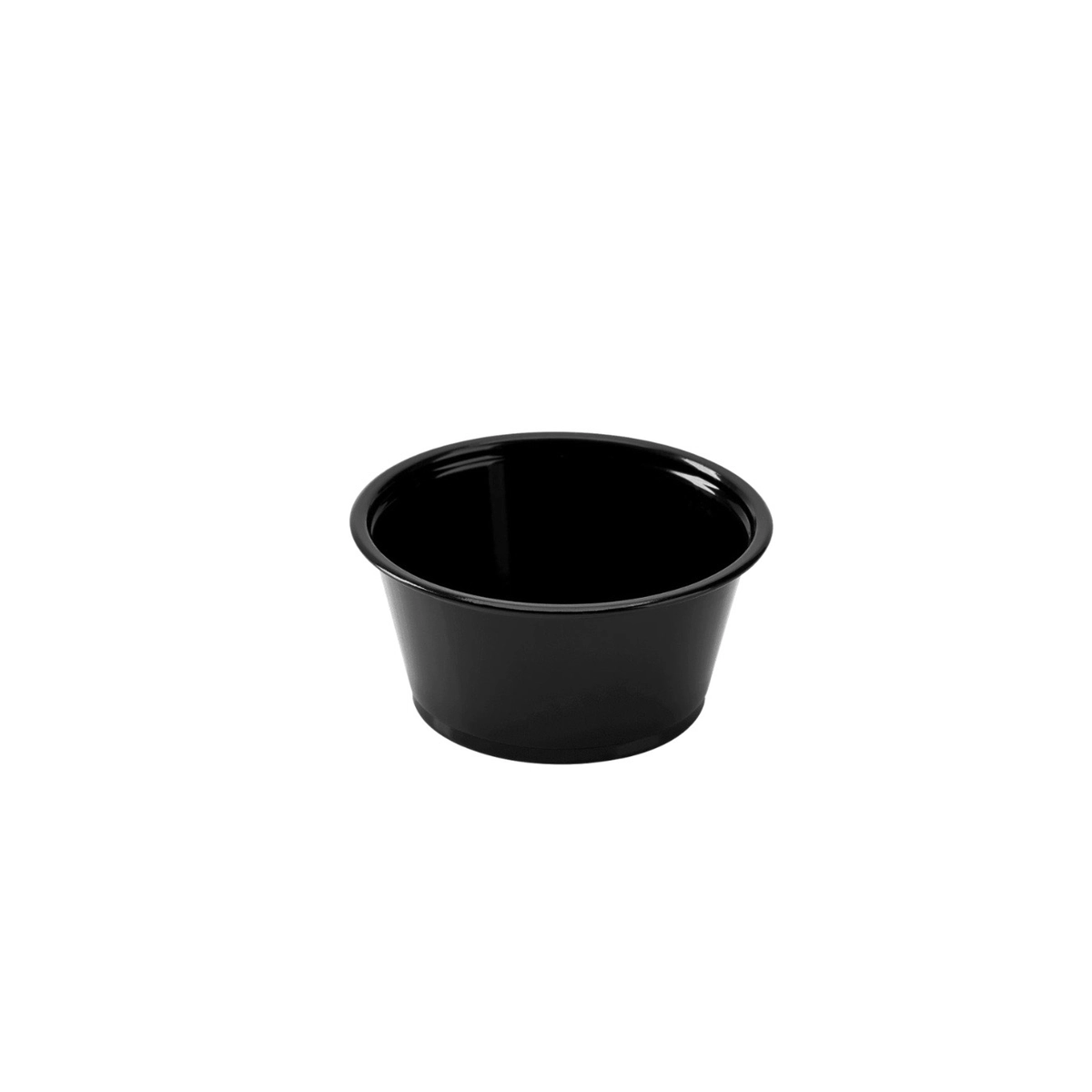 3.25oz Portion Cup Black PP