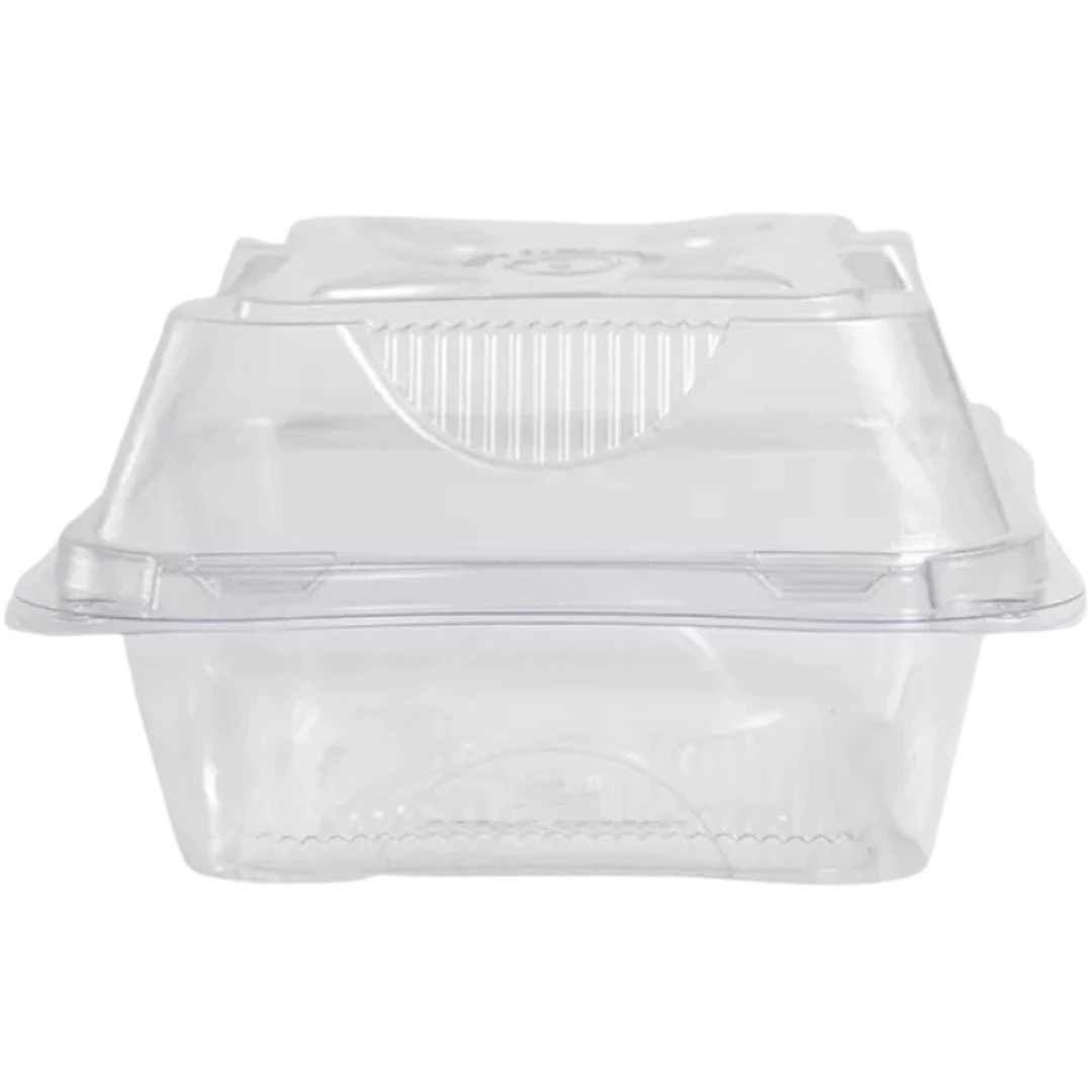 Clear PS Container 6x6x3