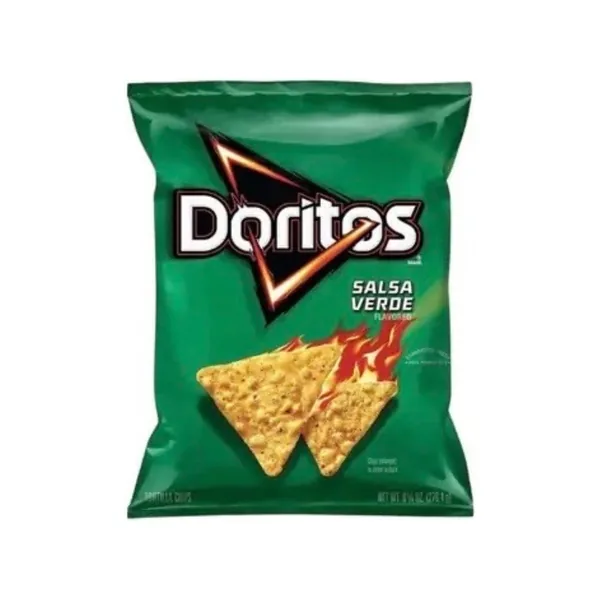 FRITO LAY - Doritos Salsa Verde 24pc x 3.25oz