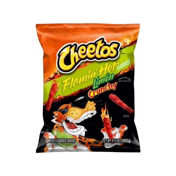 FRITO LAY - Flaming Hot Cheetos Lime 28pc x 3.25oz