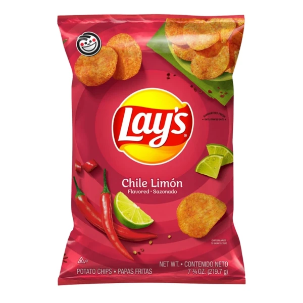 FRITO LAY - Lays Chile y Limon 24pc x 3.25oz