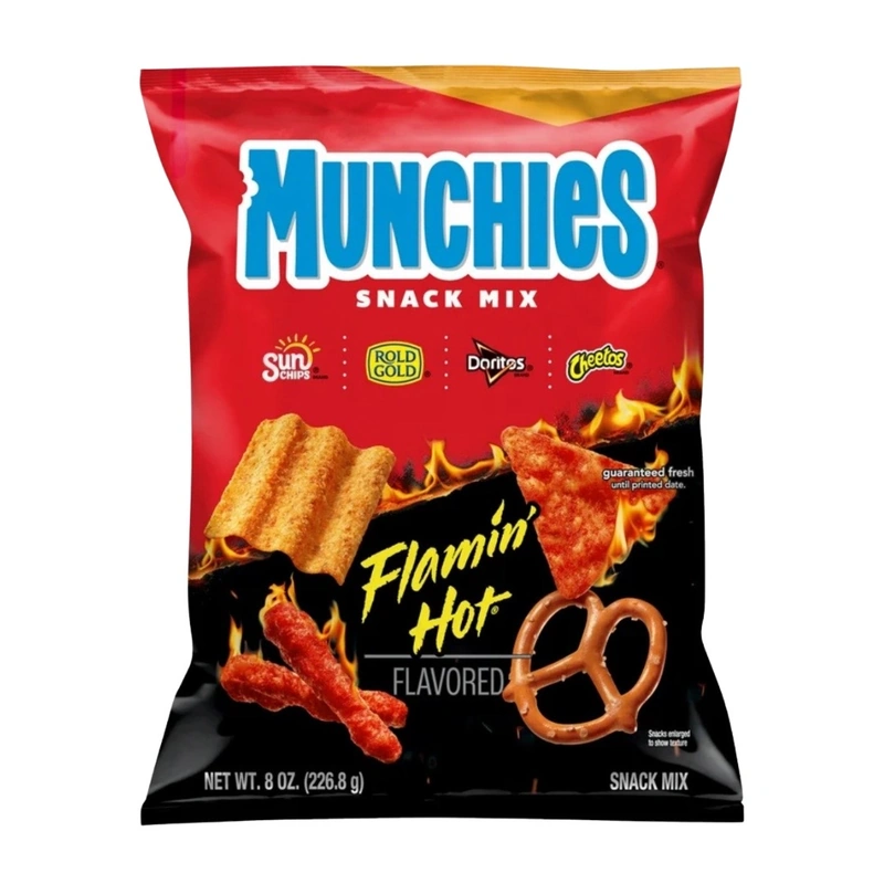 FRITO LAY - Munchies Flaming Hot 28pc x 3.25oz