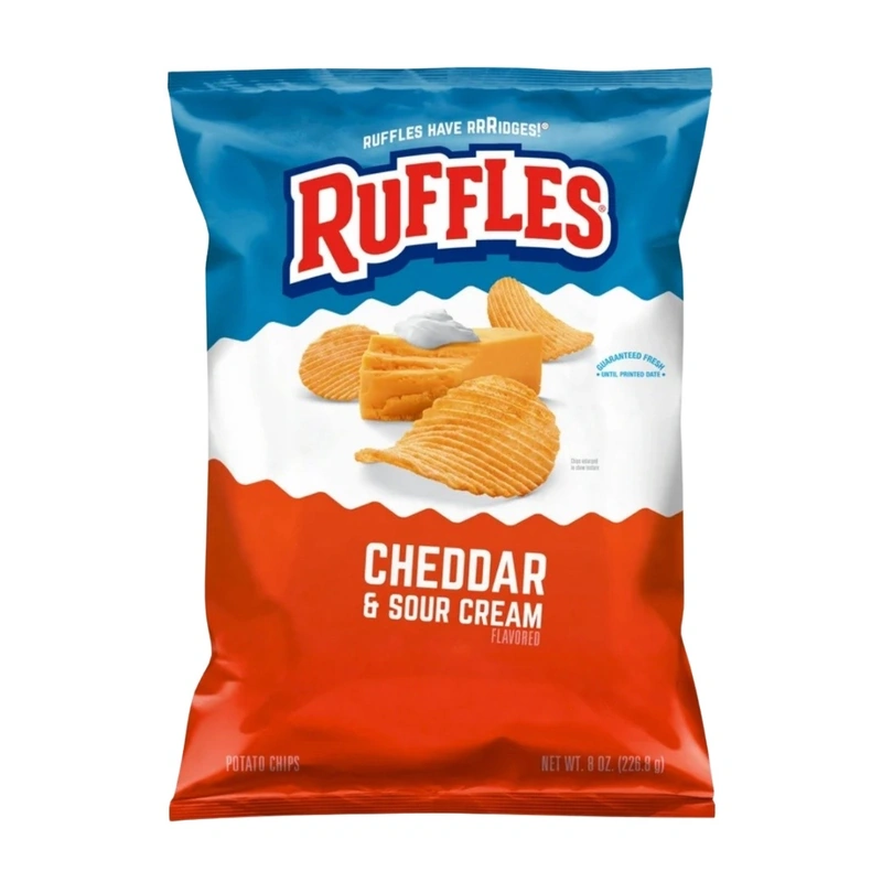 FRITO LAY - Ruffles Sour Cream 24pc x 3.25oz