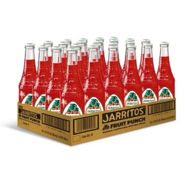 JARRITOS - Fruit Punch 12.5oz x 24pk (Glass)