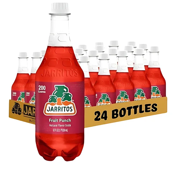 JARRITOS - Fruit Punch 17.7oz x 24pk (Plastic)