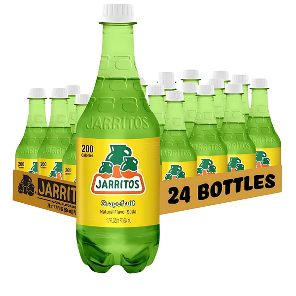 JARRITOS - Grapefruit 17.7oz x 24pk (Plastic)