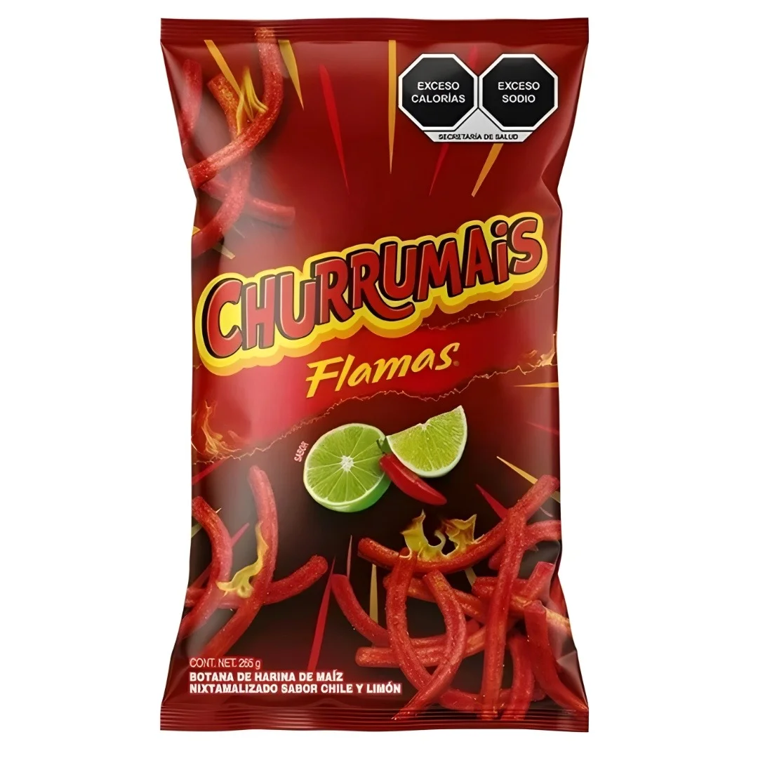 SABRITAS - Churrumais Flaming 30ct