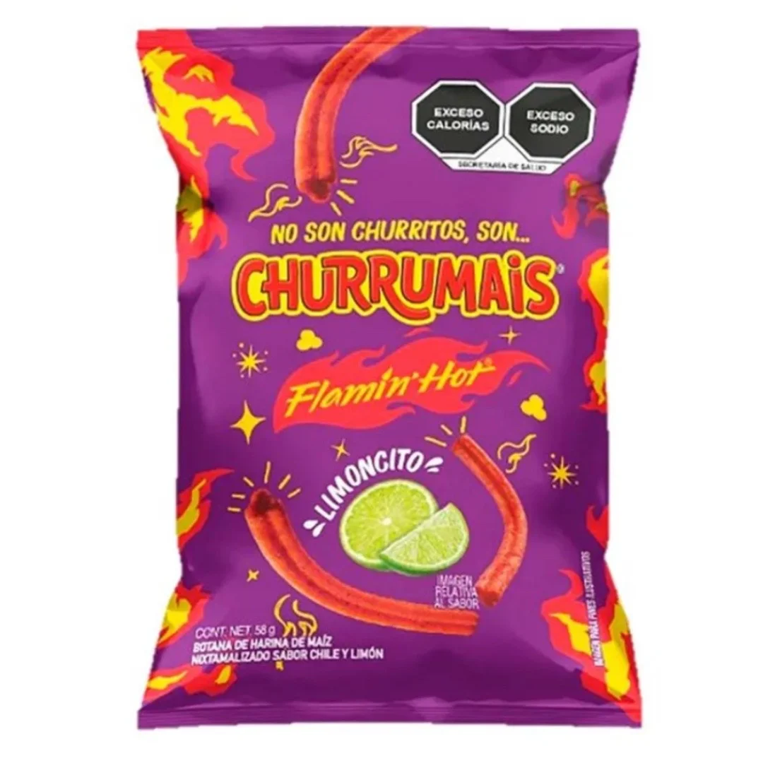 SABRITAS - Churrumais Flaming Hot 30pk