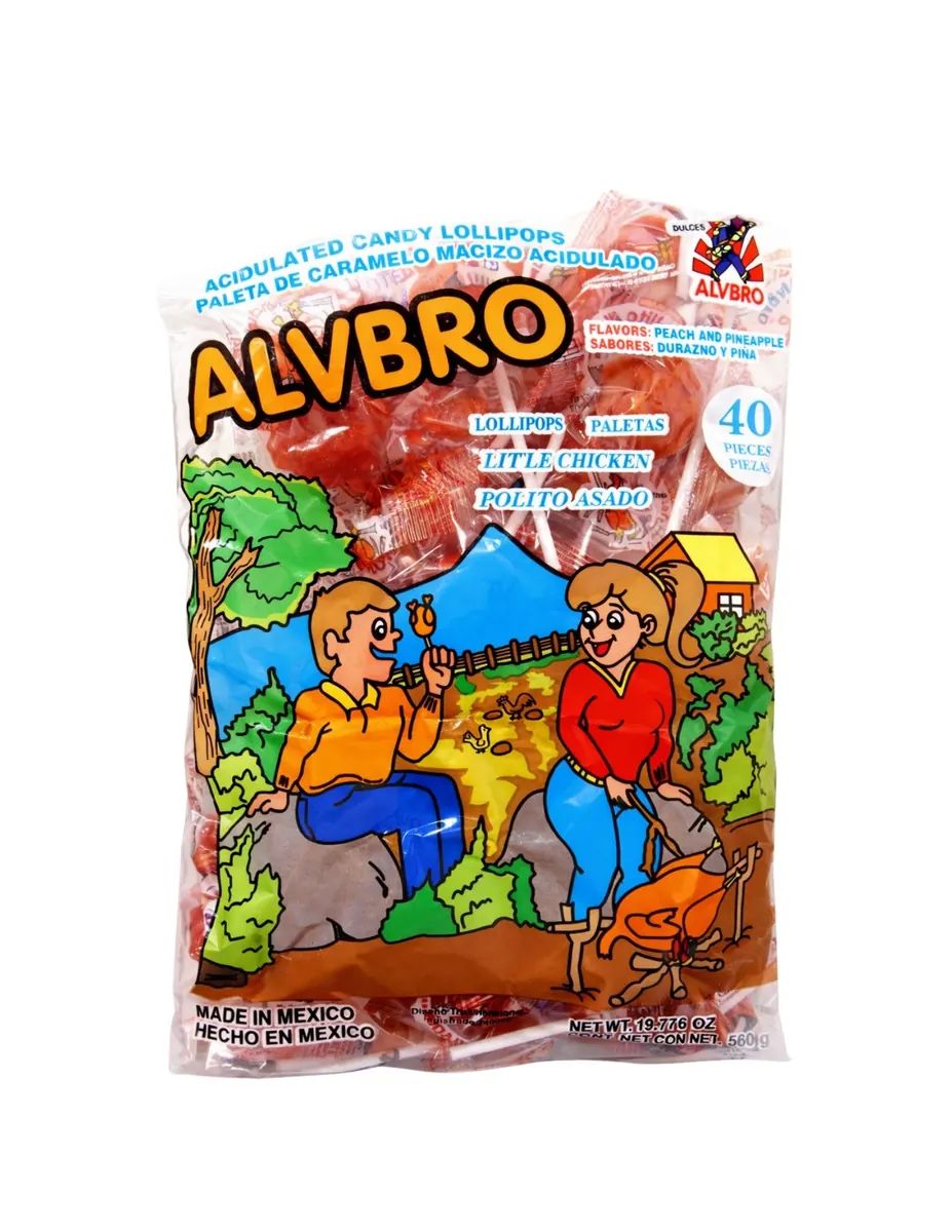 ALVBRO - Paletas 40pc