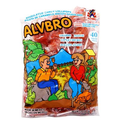 ALVBRO - Paletas 40pc