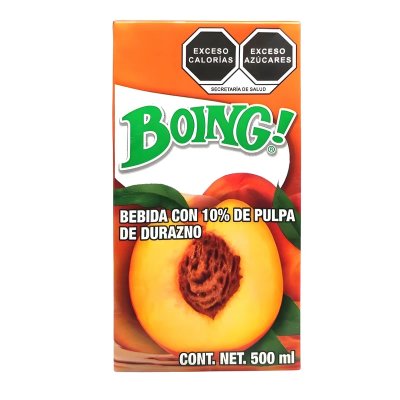 BOING! - Durazno 500ml x 24pk Box (MX)