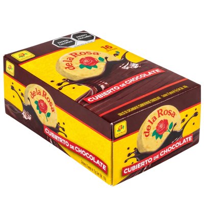 DE LA ROSA - Mazapan Chocolate 16pc