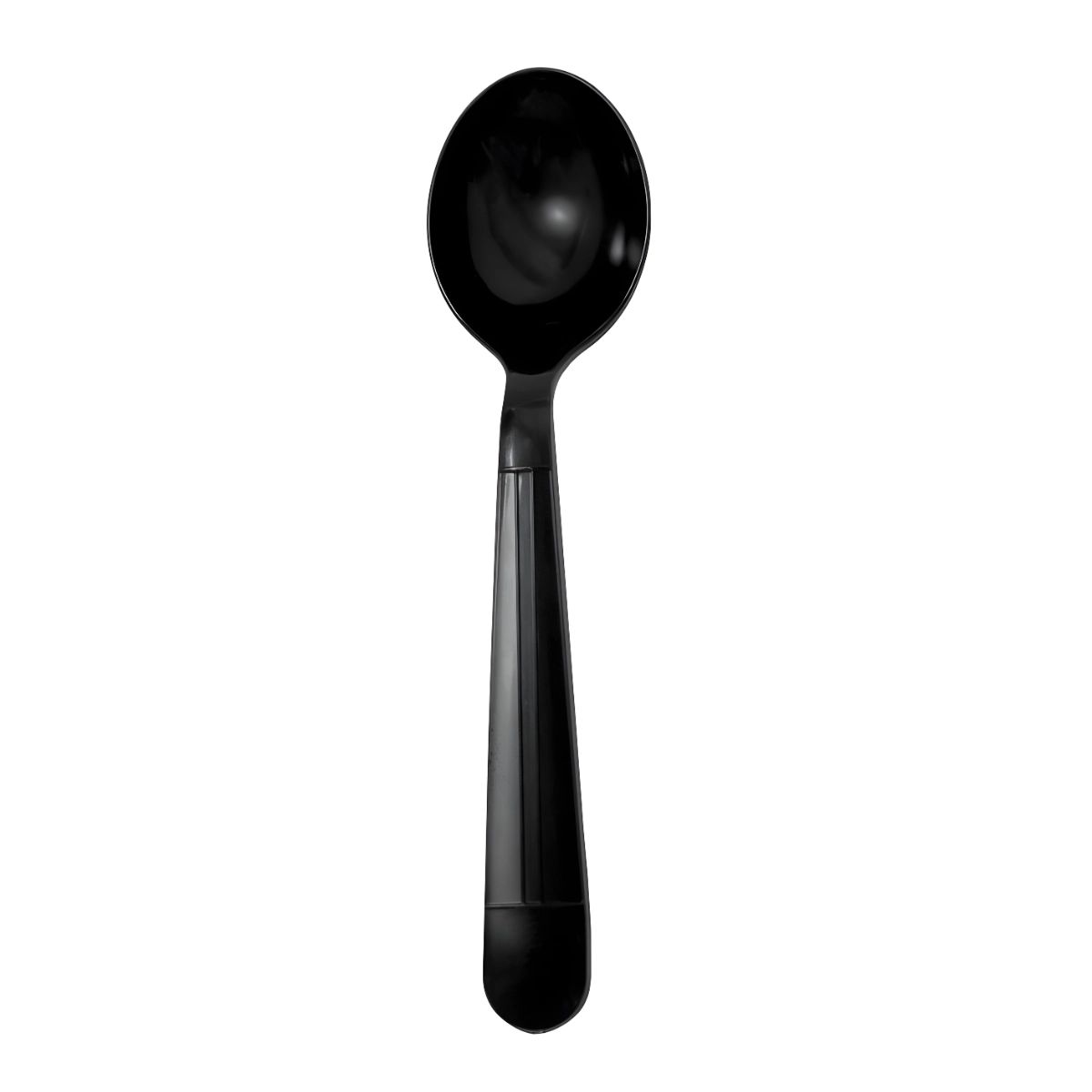 Heavy Duty PS Black Soup Spoon
