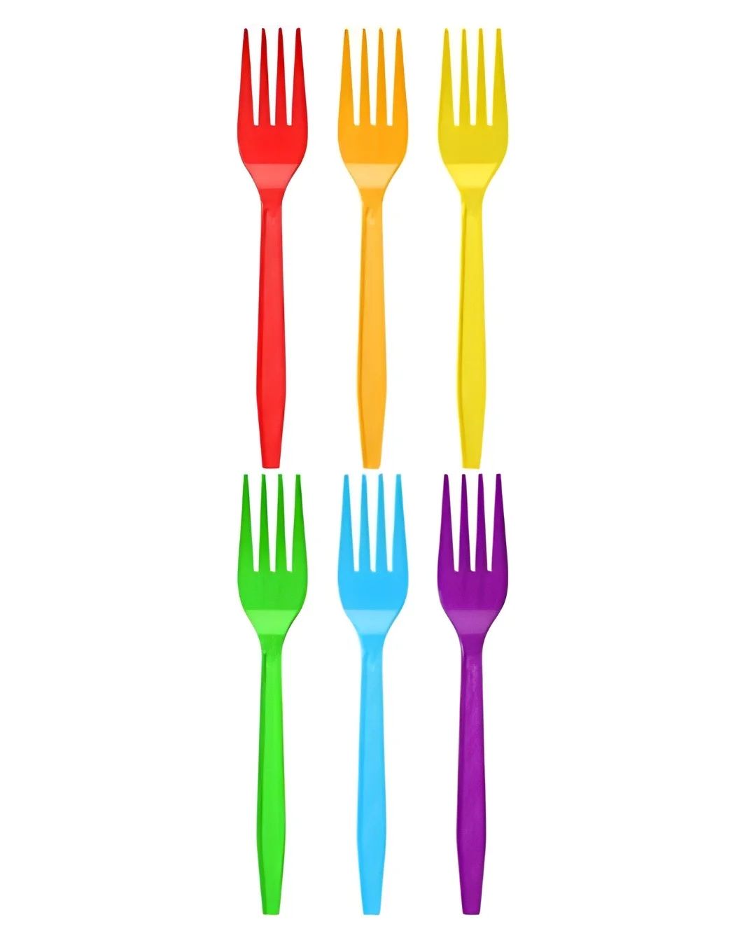 MDW PP Rainbow 6-Color Fork