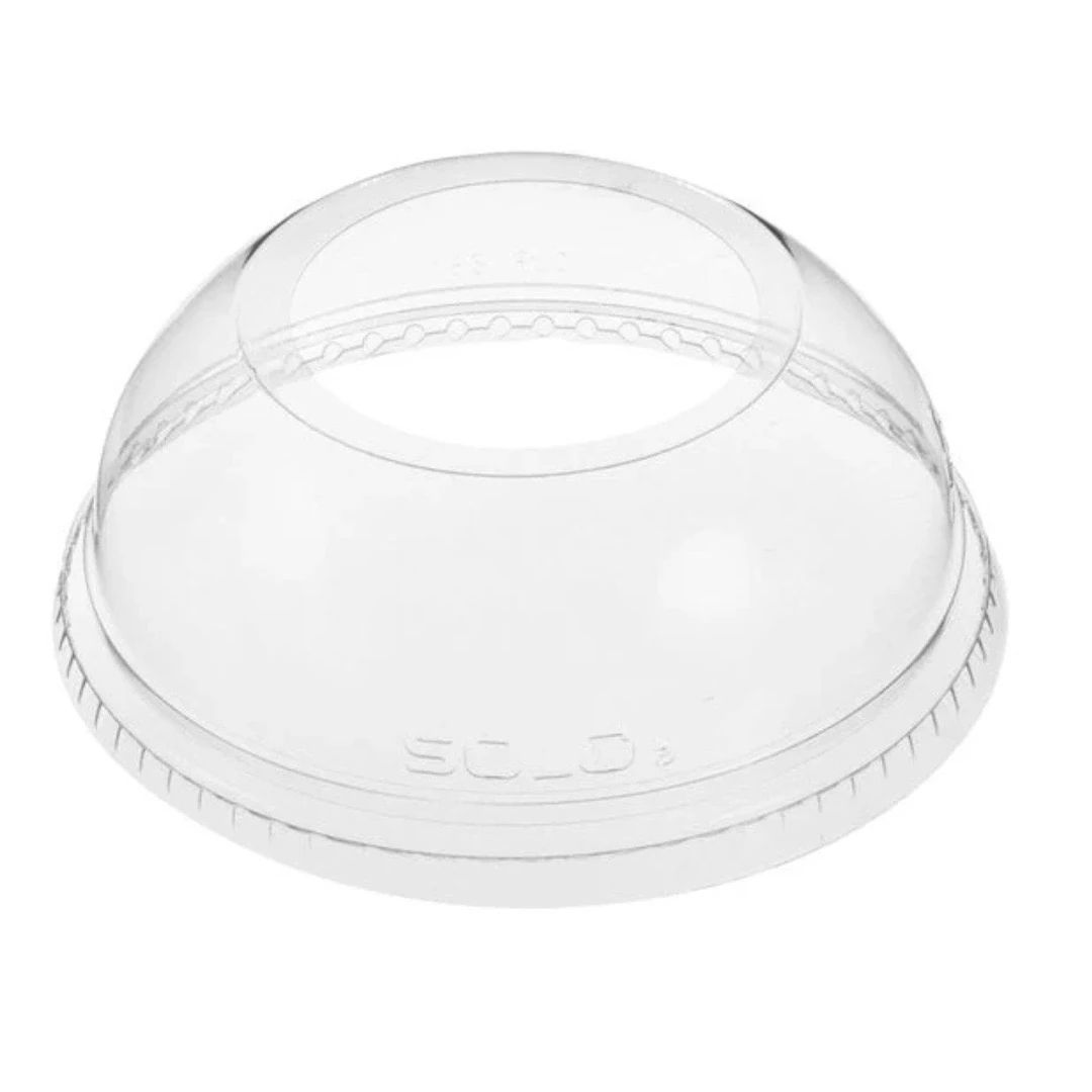 PET Dome Lids 98mm Big Wide Hole