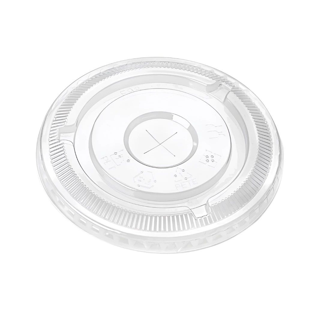 PET Flat Lids 107mm Hole