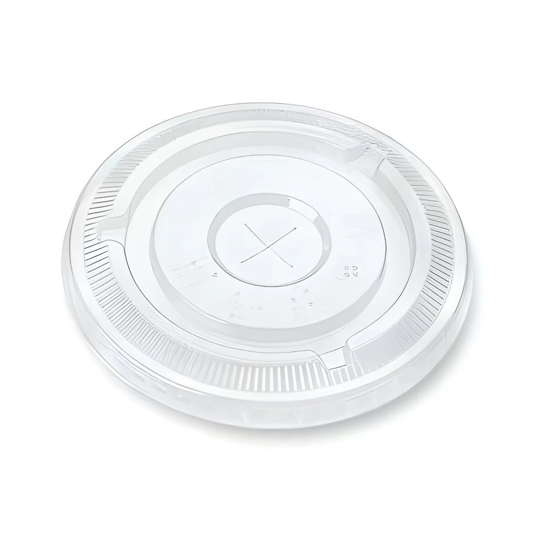 PET Flat Lids 92mm Hole