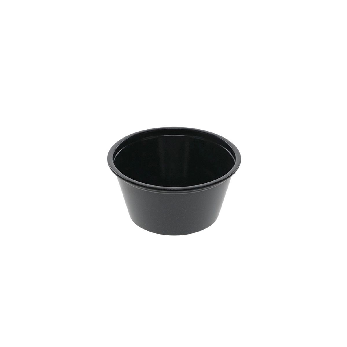 2oz Portion Cup Black PP