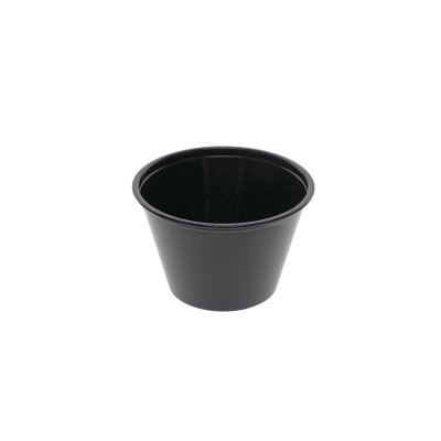 4oz Portion Cup Black PP