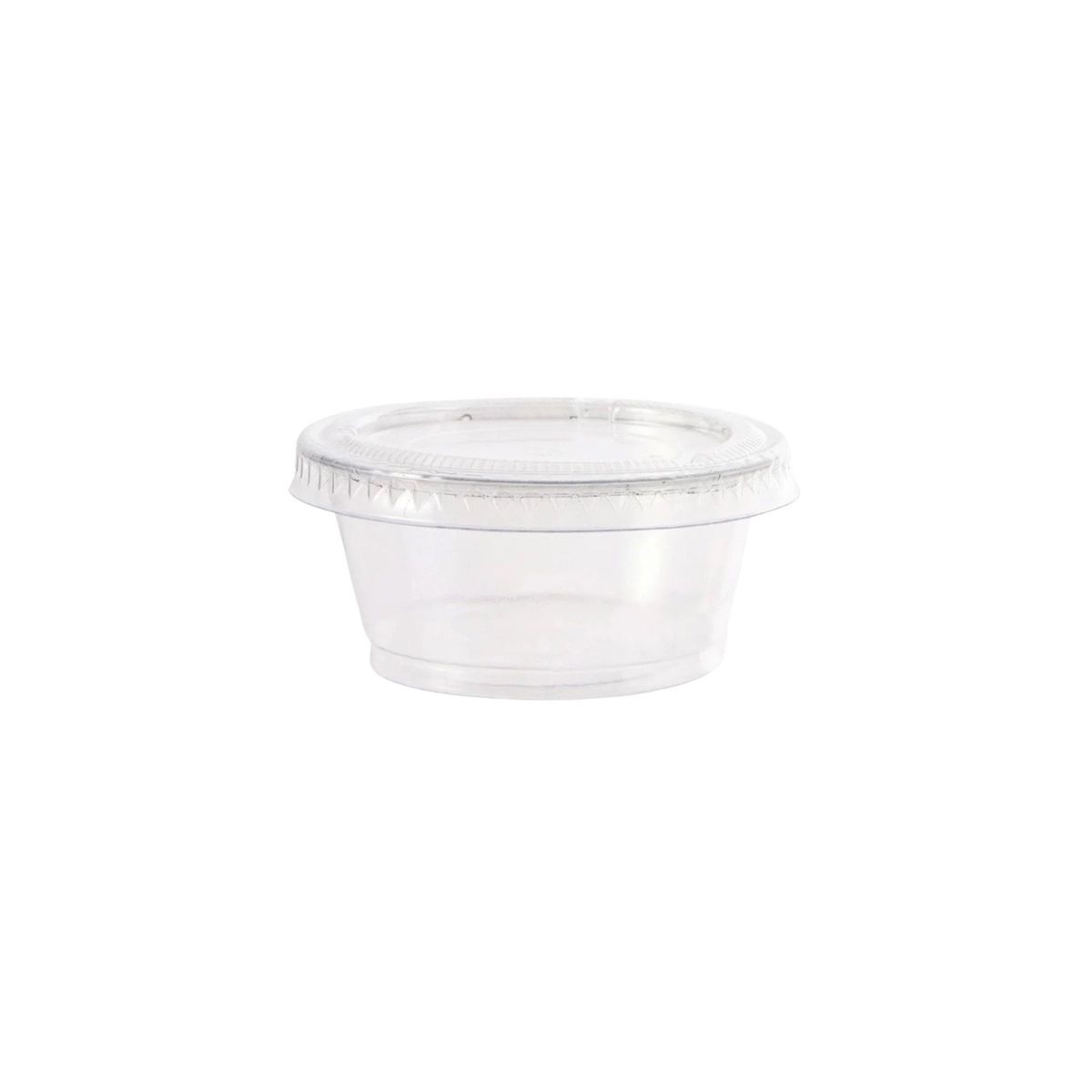 1.5oz/2oz Cup Lid Clear PP