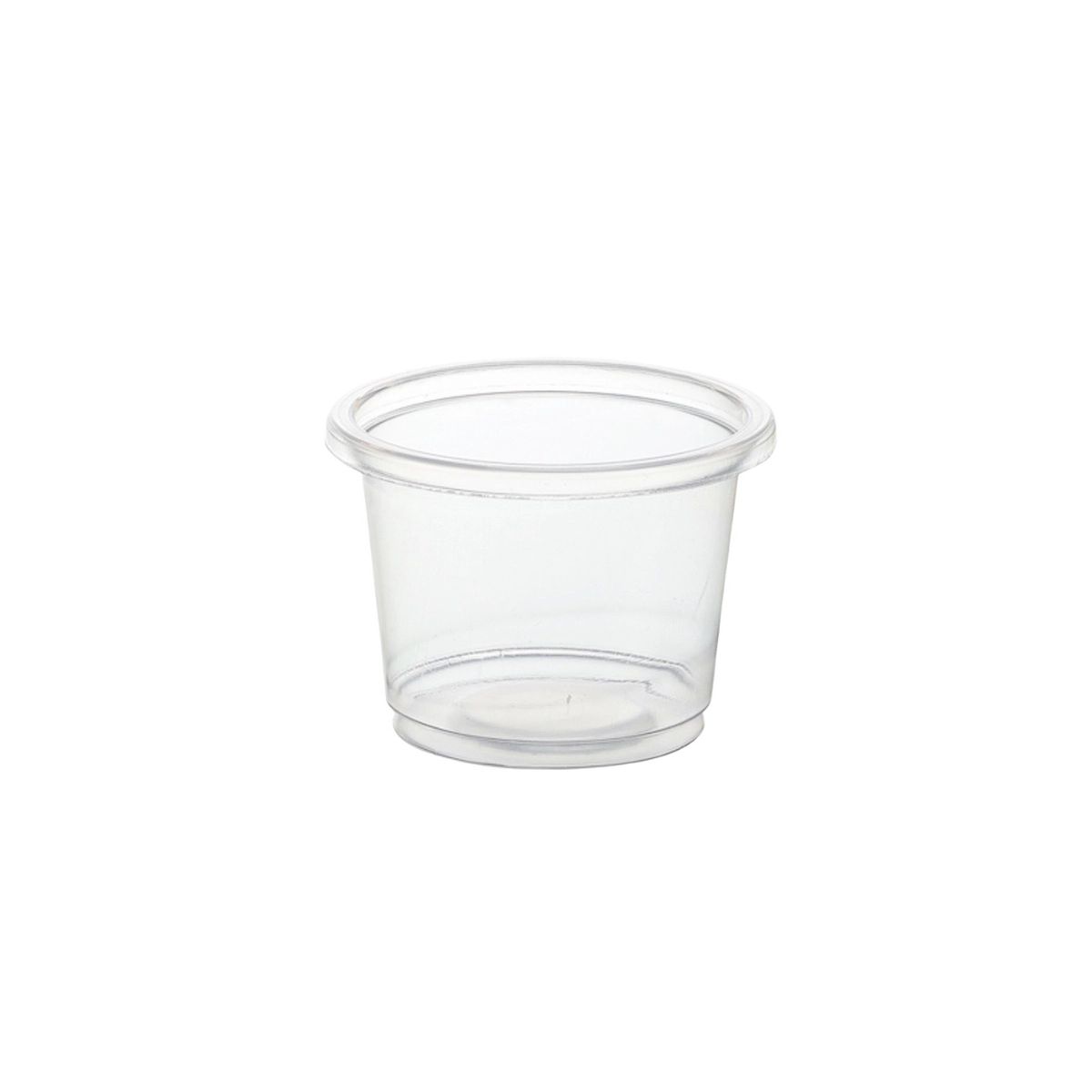 1oz Cup Lid Clear PP