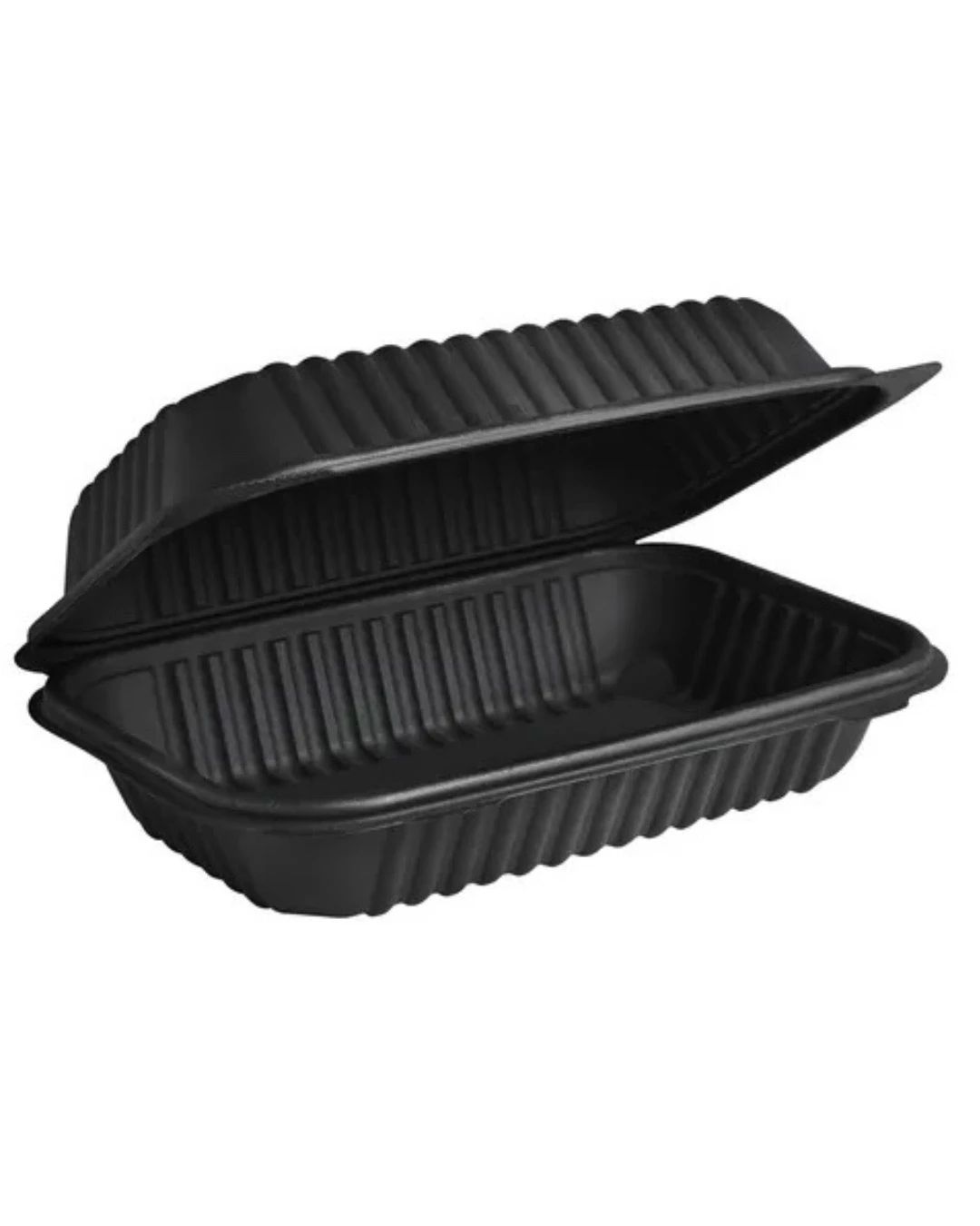 PP Eco Black Container 9x6x3