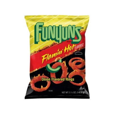 FRITO LAY - Funyuns Flaming Hot 24pc x 3.25oz