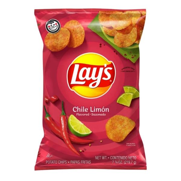 FRITO LAY - Lays Chile y Limon 24pc x 3.25oz