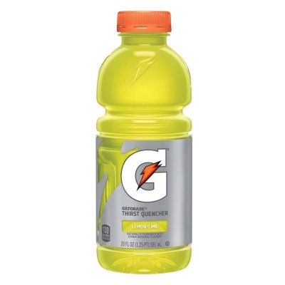 GATORADE - Lemon Lime 20oz x 24pk