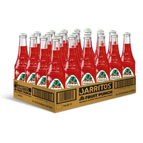 JARRITOS - Fruit Punch 12.5oz x 24pk (Glass)