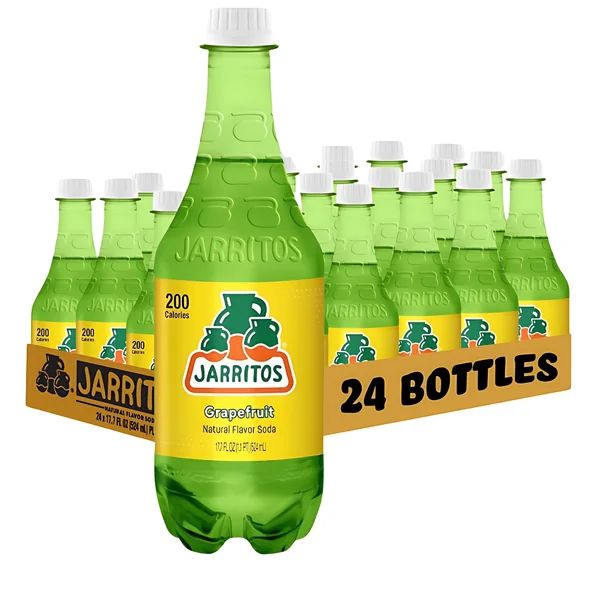 JARRITOS - Grapefruit 17.7oz x 24pk (Plastic)
