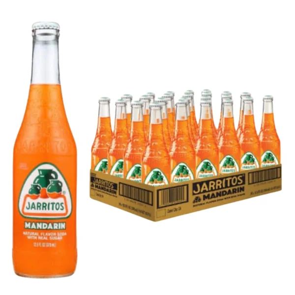 JARRITOS - Mandarin 12.5oz x 24pk (Glass)