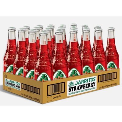 JARRITOS - Strawberry 12.5oz x 24pk (Glass)