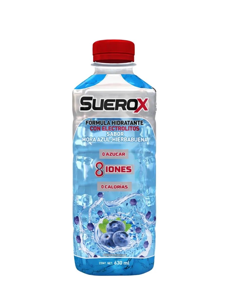 SUEROX - Mora Azul Hierbabuena 12pk